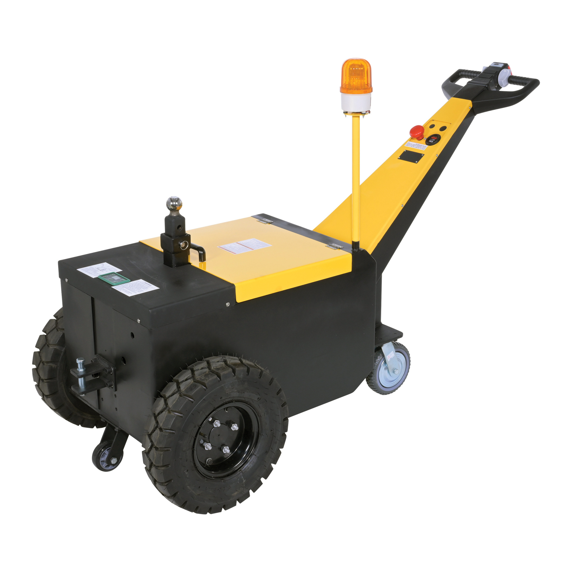 Vestil Heavy-Duty Electric Tugger - 10000-Lb. Pull Capacity, Steel, Yellow, Model# E-TUG-HD-100